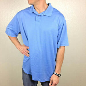 Marc Edwards Polo Shirt Men's Blue  Golf  Sz XXL